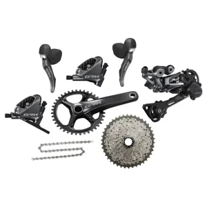 Akční cena – Kompletní sada Shimano GRX RX810 1×11 40 zubů
