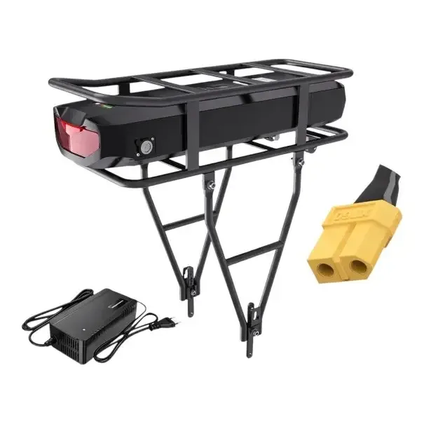 Nový produkt – Set středového motoru na elektrokolo TSDZ8 48 V 750 W Baterie na nosič 48 V 18,2 Ah 873,6 Wh Bluetooth displej EKD01 2,4″ Senzor brzd Černá