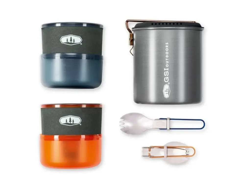 Sada nádobí GSI Outdoors Halulite Microdualist 1,4 l | Výhodný nákup